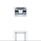 ZG LIGHTING - P-INF Q140H 1600-940 LDO SM WH