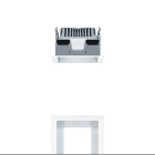 ZG LIGHTING - P-INF Q140H 1600-940 LDO SM WH
