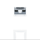 ZG LIGHTING - P-INF Q140H 1800-940 LDO WH WH