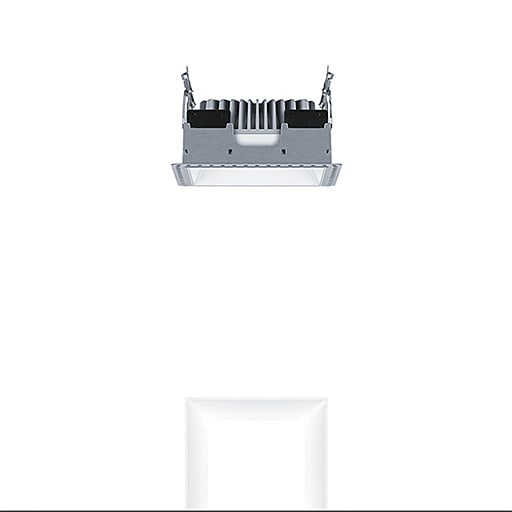 ZG LIGHTING - P-INF Q140L 1800-940 LDO WH TL
