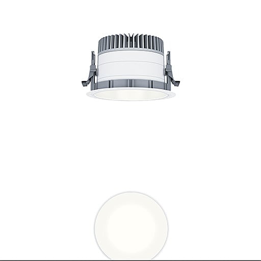 ZG LIGHTING - P-INF R150H 1300-927-65 LDO WH TL 60818505
