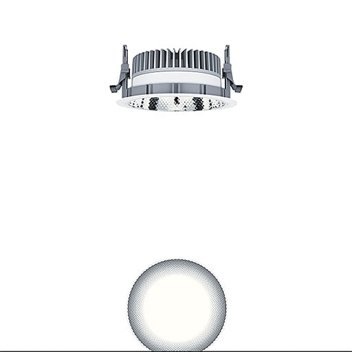 ZG LIGHTING - P-INF R150L 1800-927-65 LDO FAL TL 60818514