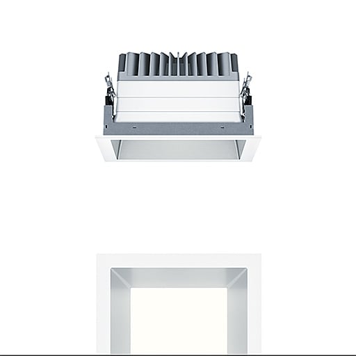 ZG LIGHTING - P-INF Q190H 2500-927-65 LDO SM WH