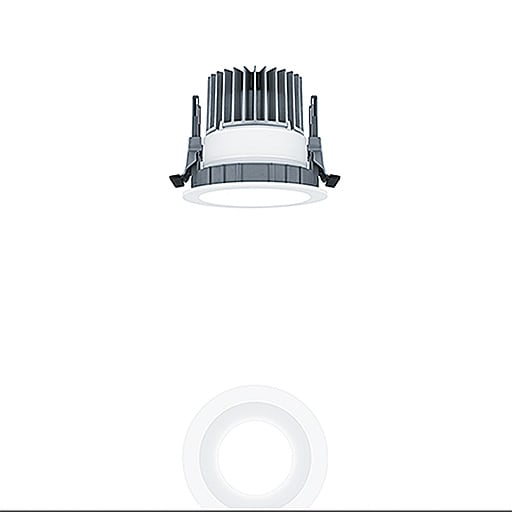 ZG LIGHTING - P-INF R100L 1000-927-65 LDO WH WH