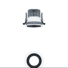ZG LIGHTING - P-INF R100L 750-927-65 LDO BK WH