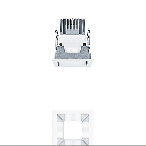 ZG LIGHTING - P-INF Q100H 1300-927-65 LDO AL WH