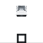 ZG LIGHTING - P-INF Q100L 1000-927-65 LDO BK TL