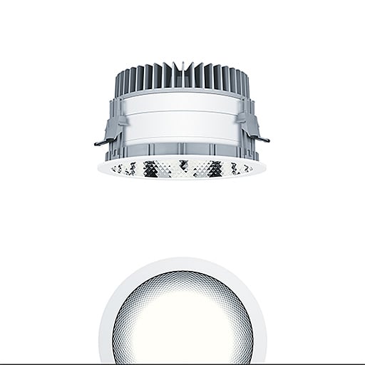 ZG LIGHTING - P-EVO R200H 3500-830 LDO FAL WH