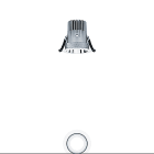 ZG LIGHTING - PANOS EVO R68 10W 827 LDO VFL-AL WH