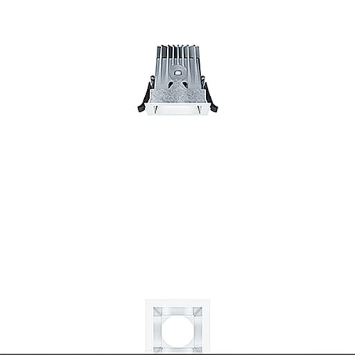 ZG LIGHTING - PANOS EVO Q68 10W 827 LDO VFL-AL WH