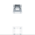 ZG LIGHTING - PANOS EVO Q100L 15W 840 LDO AL WH