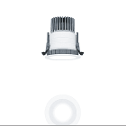 ZG LIGHTING - <PANOS EVO R100H 15W 840 LDO WH WH