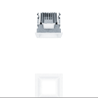 ZG LIGHTING - PANOS EVO Q100L 15W 840 LDO WH WH