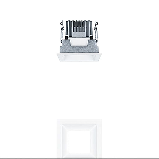 ZG LIGHTING - PANOS EVO Q100L 9W 830 LDO WH WH