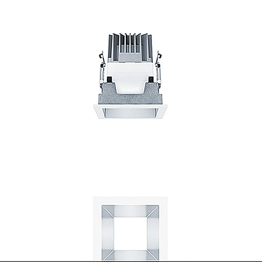 ZG LIGHTING - PANOS EVO Q100H 15W 830 LDO SM WH