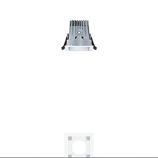 ZG LIGHTING - PANOS EVO Q68 10W 840 LDO FL-SM WH