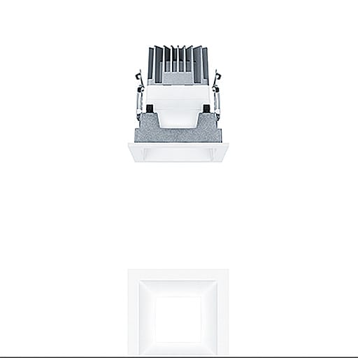 ZG LIGHTING - PANOS EVO Q100H 15W 827 LDO WH WH