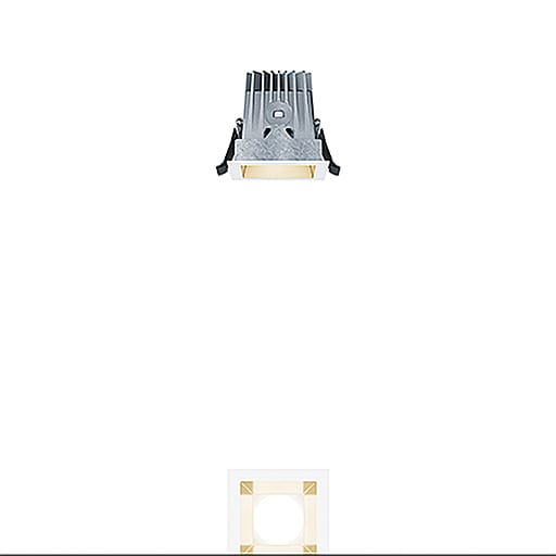 ZG LIGHTING - PANOS EVO Q68 10W 827 LDO FL-GD WH