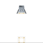 ZG LIGHTING - PANOS EVO Q68 10W 830 LDO FL-GD WH