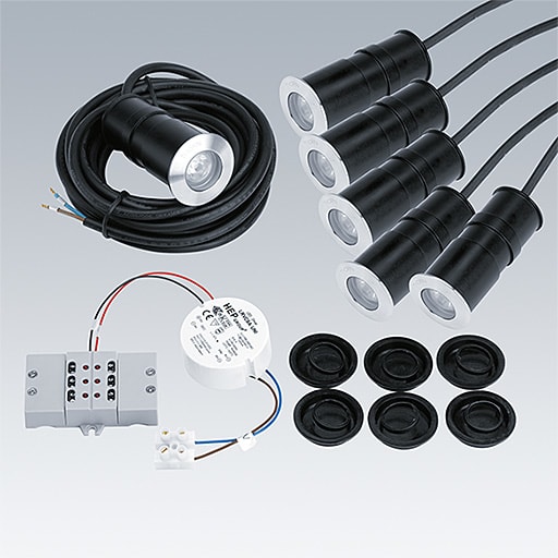 ZG LIGHTING - D-CO R LED MINI 6X1L35 830 CL KIT