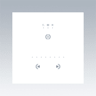 ZG LIGHTING - SENSA DMX TS CONTROLLER WHITE