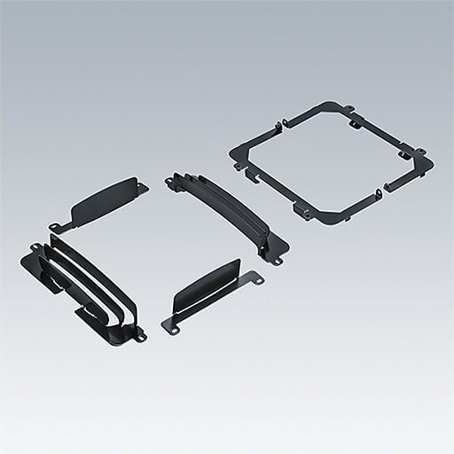 ZG LIGHTING - ISARO PRO M LOUVRE FRONT&BACK&LEFT&RIGHT