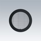 ZG LIGHTING - CONT3 36/52L LOUVER BK