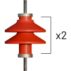 ZOTUP - ZU HV 15.2 SCARICATORE HV TENSIONE 15 K