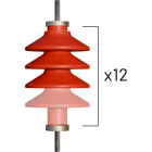 ZOTUP - HV 51.2 SCARICATORE HV TENSIONE 51 KV