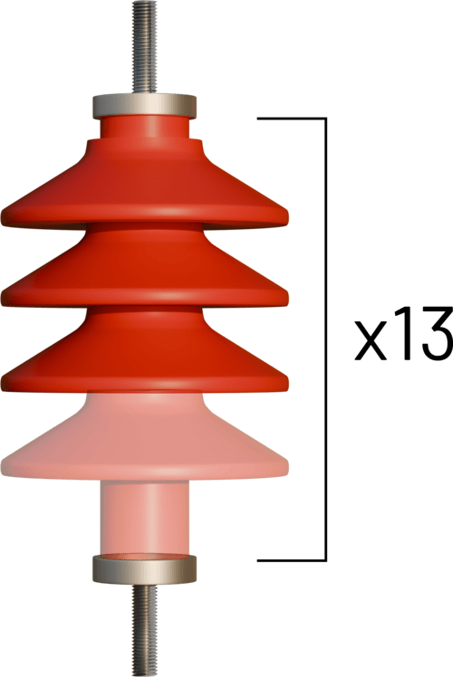 ZOTUP - HV 54.2 SCARICATORE HV TENSIONE 54 KV