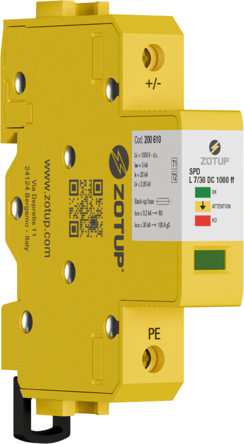 ZOTUP - L 7/30 DC 1000 FF SPD T1 ET2 IN 20 KA