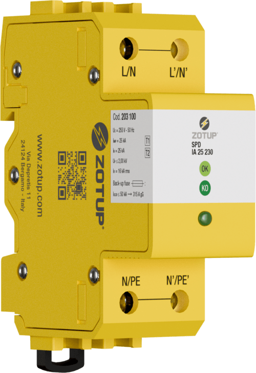 ZOTUP - IA 25 230 SPD T1 E T2 IIMP E IN 25 KA TT