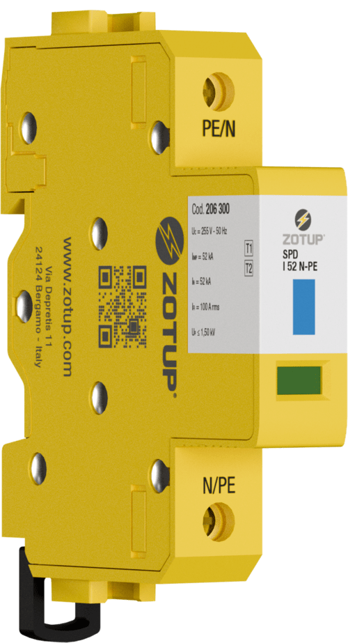 ZOTUP - I 52 N-PE SPD T1 E T2 IIMP E IN 52 KA T
