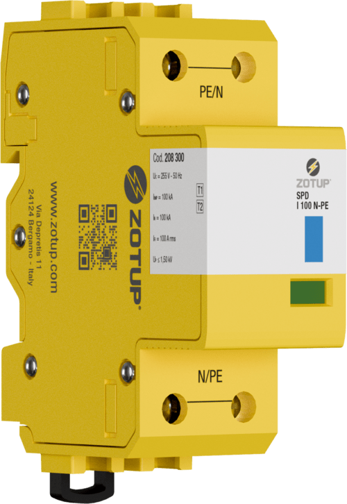 ZOTUP - I 100 N-PE SPD T1 E T2 IIMP E IN 100 KA