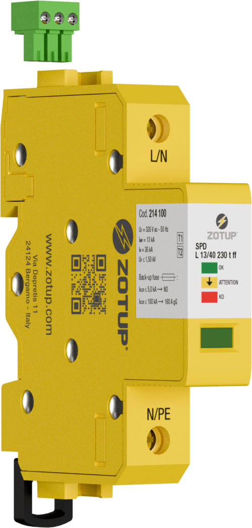 ZOTUP - L 13/40 230 T FF SPD T1 E T2 TT E TN