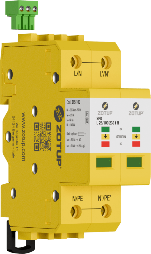 ZOTUP - L 25/100 230 T FF SPD T1 E T2 TT E TN