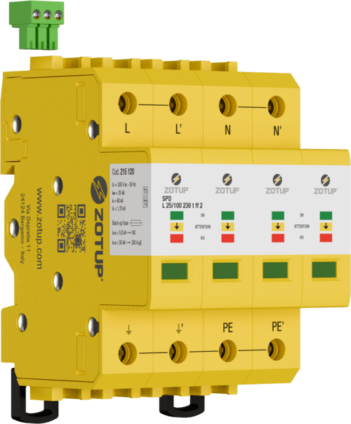 ZOTUP - L 25/100 230 T FF 2 SPD T1 E T2 TN