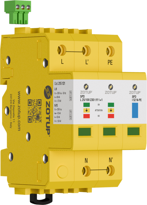 ZOTUP - L 25/100 230 T FF 1+1 SPD T1 E T2 TT 215121