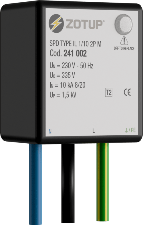 ZOTUP - IL 1/10 2P M SPD TIPO 2 IN 10 KA TT E TN