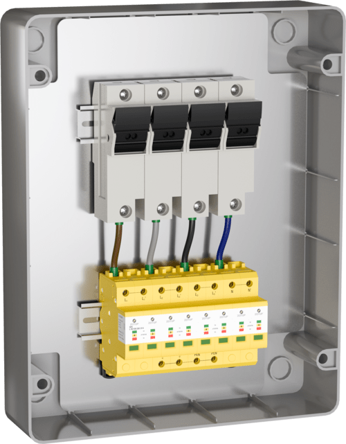 ZOTUP - PROTECTION BOX TN 40 FF  SPD T1 E T2 E T