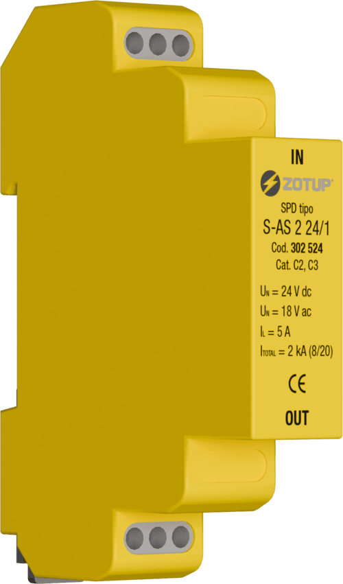 ZOTUP - S-AS 2 24/1 SPD PER SEGNALE 24 V DC 5A