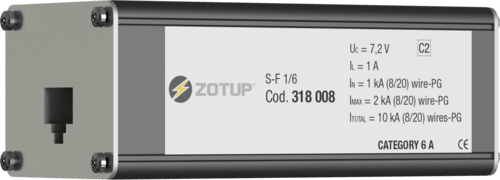 ZOTUP - S-F 1/6 SPD PER CABLAGGIO IN CAT 6
