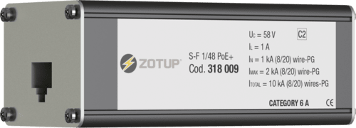 ZOTUP - S-F 1/48 POE+ SPD PER CABLAGGIO CAT 6A 318009