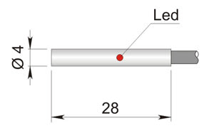 AECO - SI4-C0.8 NPN NC