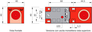 AECO - SIP40-CE20 NPN NO+NC