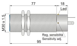 AECO - SC30M-A20 NO/NC K