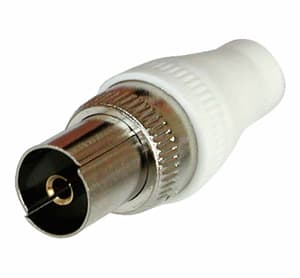 CB VICKY - PRESA COAX 75 OHM CROMATA