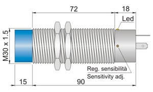 AECO - SC30M-AE25 NO/NC K CAP000023