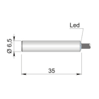 AECO - SI6.5-DC2 NPN NC S I65000036