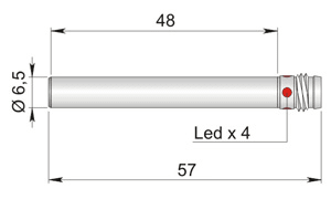 AECO - SI6.5-DC2 NPN NO H1 I65000038